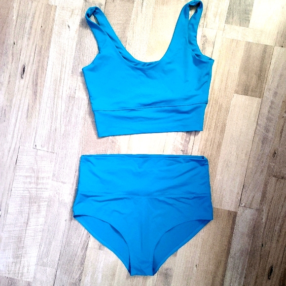 Free Label Other - AQUAMARINE FERN SWIM SET by Free Label
